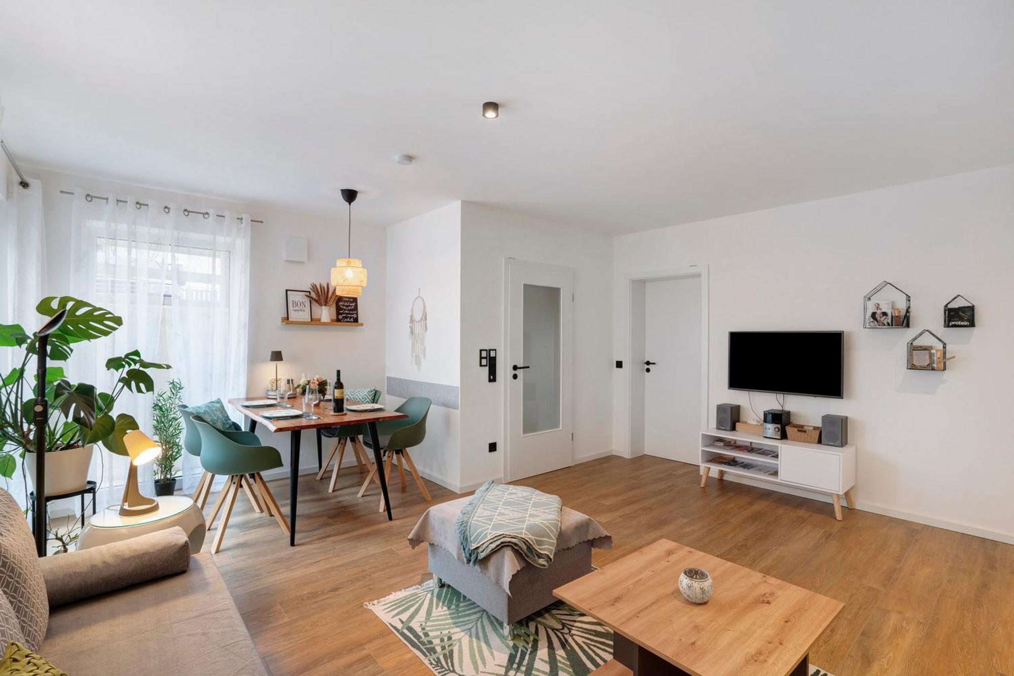 Wohnung Familienglueck Naehe Muenchen Pfaffing Exterior foto
